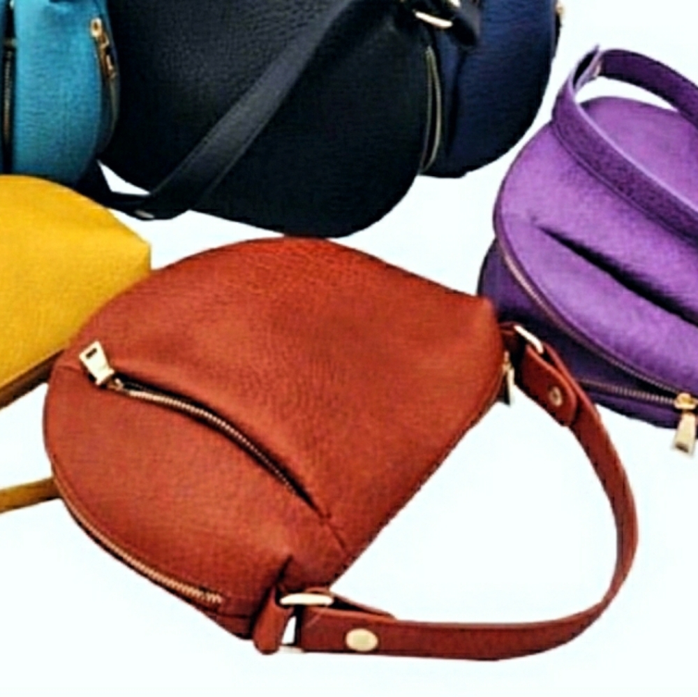Sienna Faux Leather Crossbody Bag with Cus…